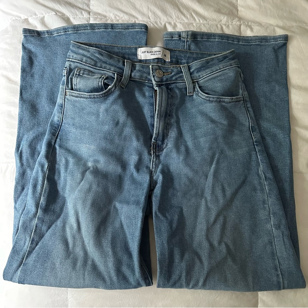 Just Black Denim Flare Jeans